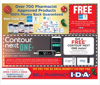 Bell Pharmacy Ottawa Discounts & Promotions